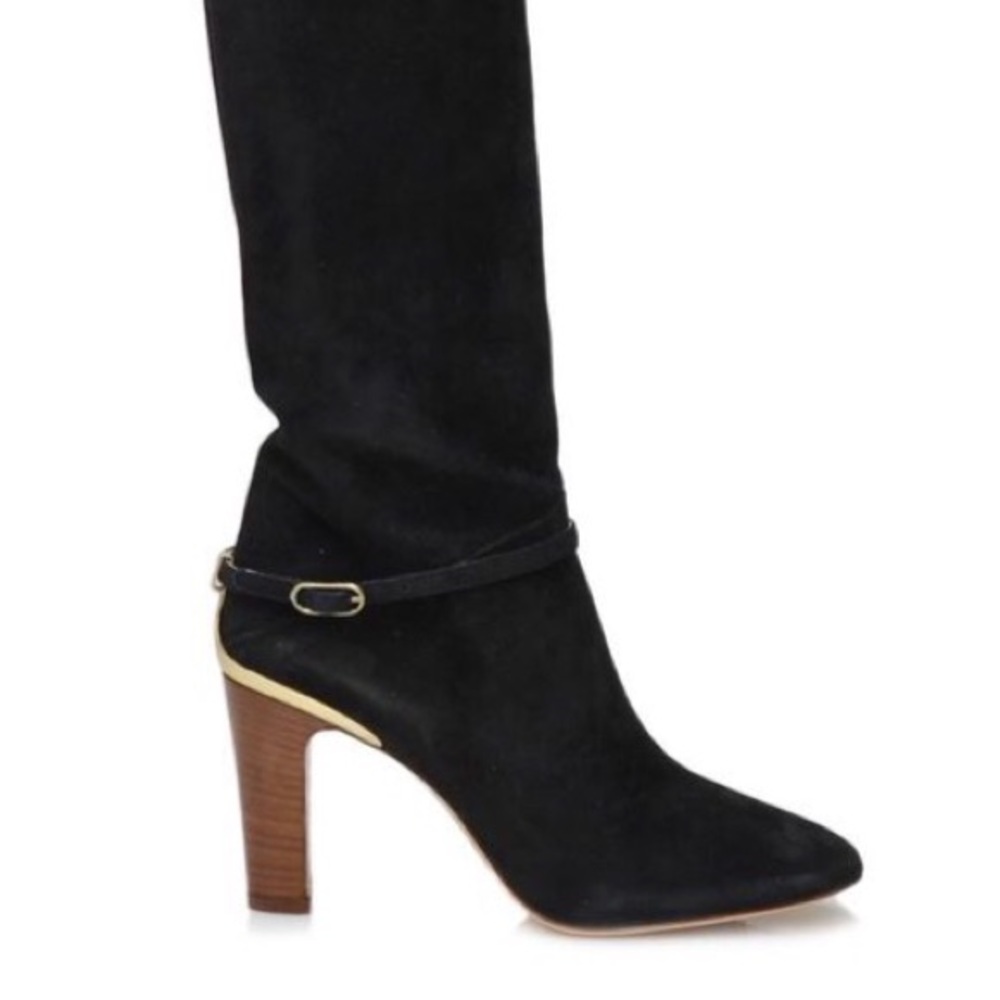 ๐ธ๐ Bruno Magli โฆ Suede Knee High Boot โฆ Black - Picture 6 of 8